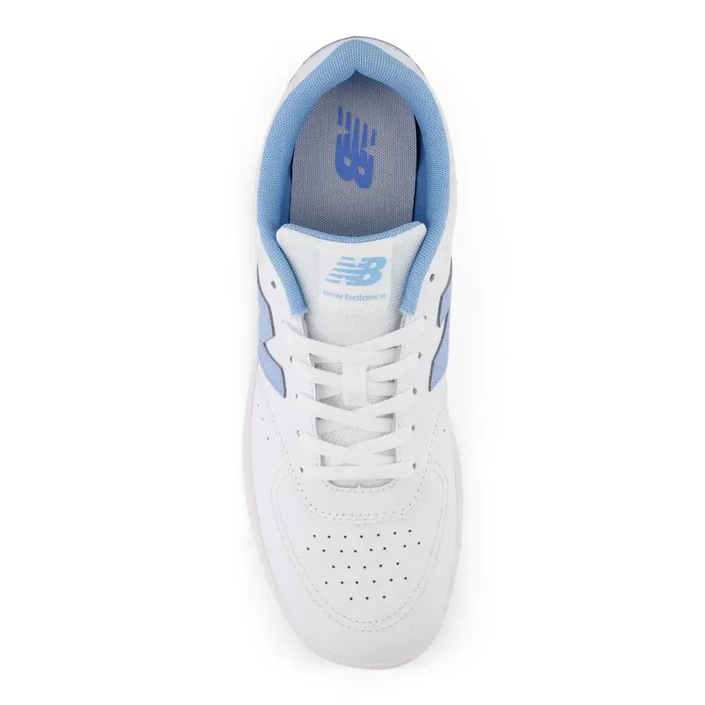 NWT New Balance Men's BB80 V1 Court Sneaker, White/Light Blue, 7 M